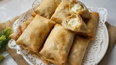Resep Lumpia Keju Super Renyah